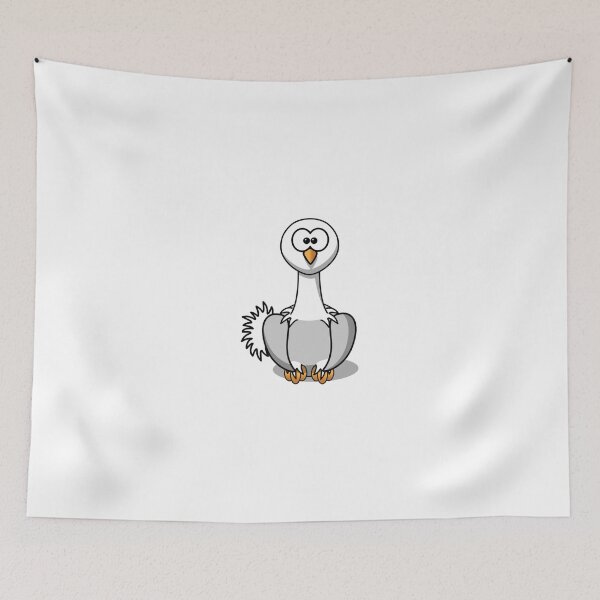 Item preview, Cartoon Ostrich designed and sold by TheBestStore.