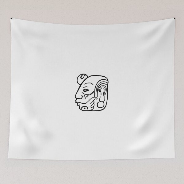 Item preview, Mi Mayan Glyph Chinny Reckon  designed and sold by Braindeadbert.