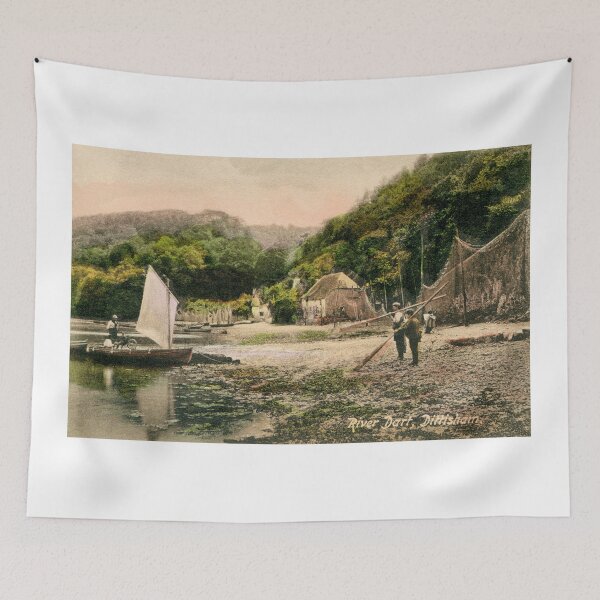 Item preview, Vintage 1900 River Dart Dittisham Devon designed and sold by aapshop.