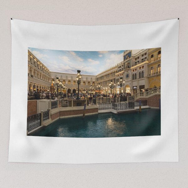 Item preview, Magnificent Shopping Destination - Saint Marks Square at the Venetian Grand Canal Shoppes designed and sold by Georgia Mizuleva.