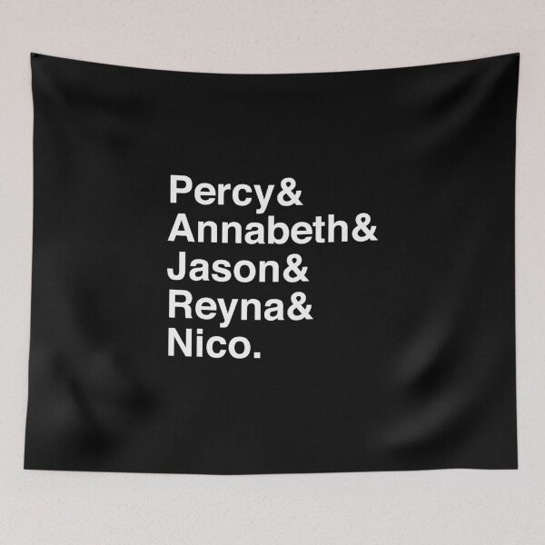 Item preview, Percy & Annabeth & Jason & Reyna & Nico. (Percy Jackson) (Inverse) designed and sold by Kitmagic.