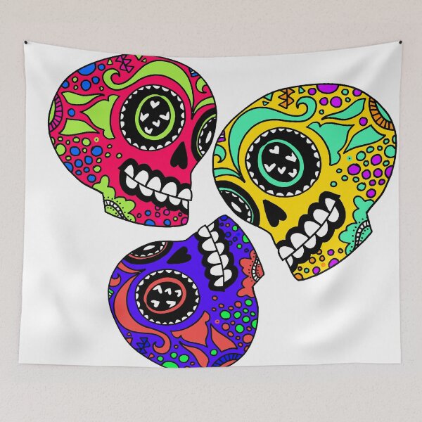 Item preview, 3 Little Sugar Skulls designed and sold by mspdgtt.