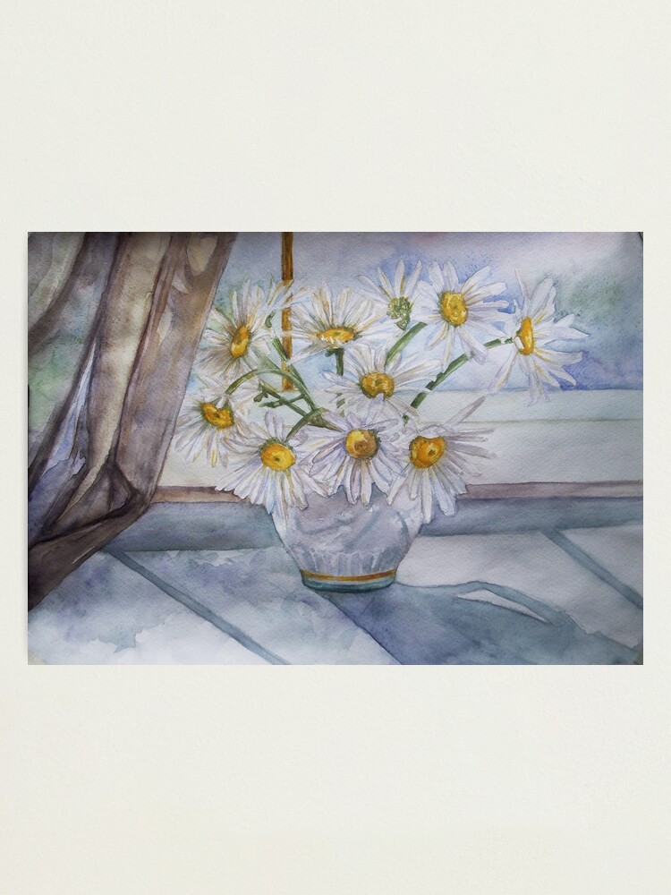 Thumbnail 1 of 3, Photographic Print, Camomiles designed and sold by Anthropolog.