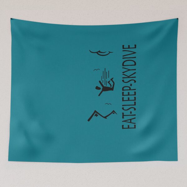 Item preview, Eat Sleep Skydive BLACK designed and sold by Nitronus.