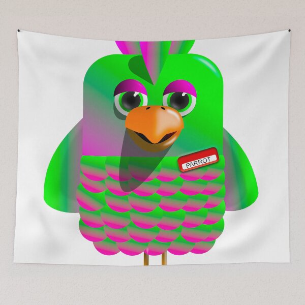 Item preview, WOW now thats bright PARROT!!!!! designed and sold by offwhitelimo.