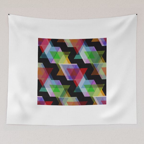 Item preview, Black seamless texture with geometric shapes color. designed and sold by fuzzyfox.