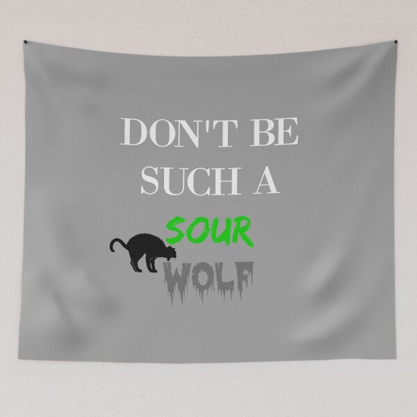 Item preview, teen wolf - don't be such a sour wolf designed and sold by zeebanshee.