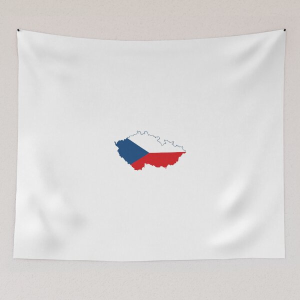 Item preview, Flag Map of Czech Republic designed and sold by abbeyz71.