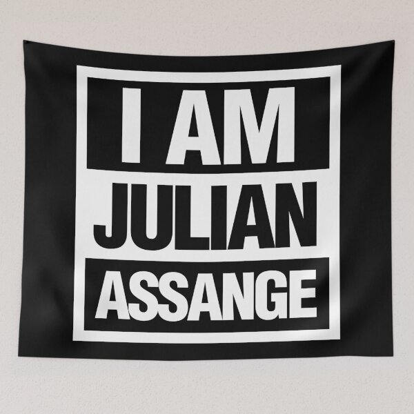 Item preview, I am Julian Assange as Freedom of speech designed and sold by elhefe.