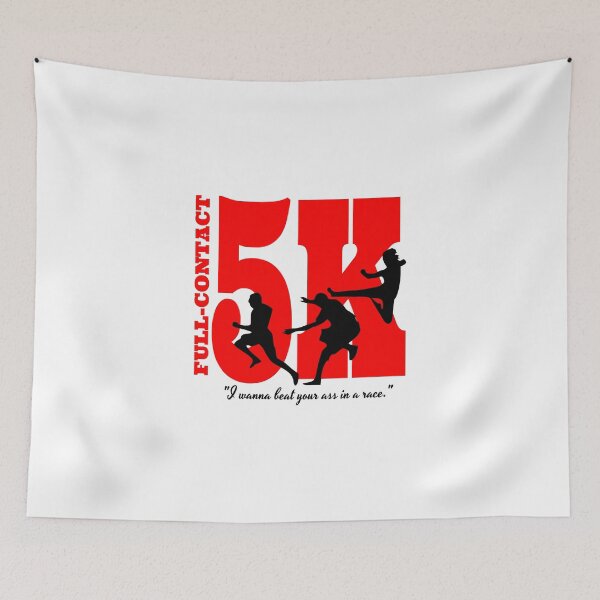 Item preview, Funny Running - Full Contact 5k designed and sold by tommytidalwave.