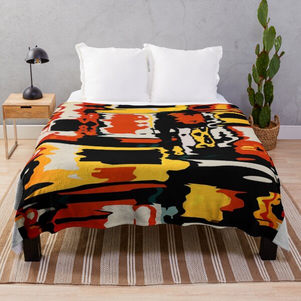 Item preview, Distorted shapes in retro colors designed and sold by lalylaura.