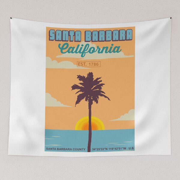 Item preview, Santa Barbara - California. designed and sold by America Roadside..