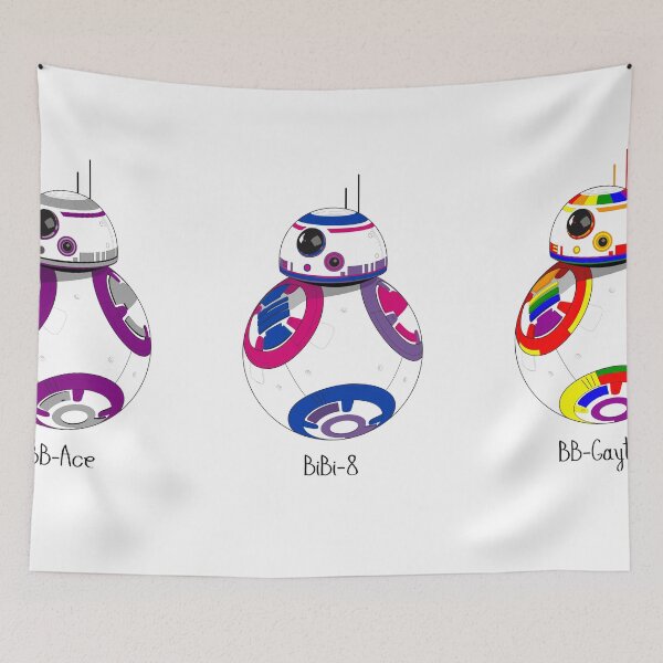 Item preview, Queerdroid Trio designed and sold by runawaymarbles.