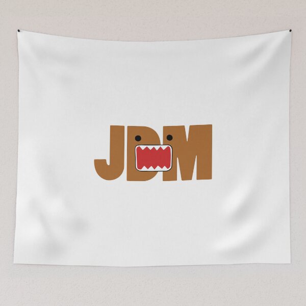 Artikelvorschau, Domo Monster in JDM-Buchstaben entworfen und verkauft von ApexFibers.