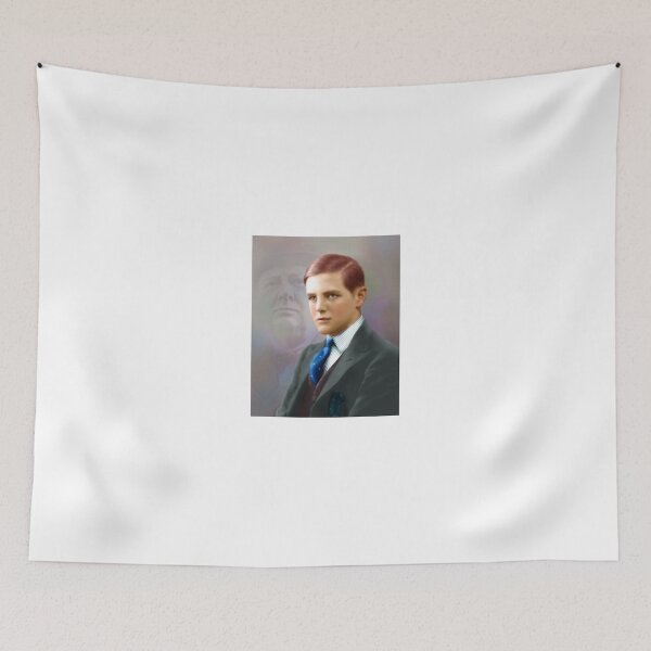 Item preview, Colorized Vintago Portrait of Young Winston Churchull designed and sold by lexmil.