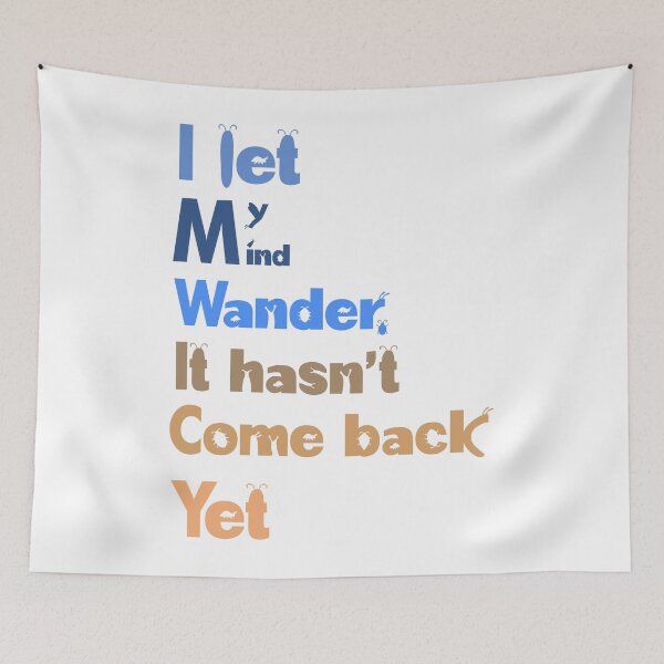 Item preview, I let my mind wander designed and sold by b34poison.