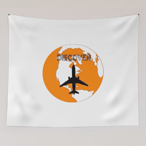 Item preview, World- discover- airplane designed and sold by SenBusra.