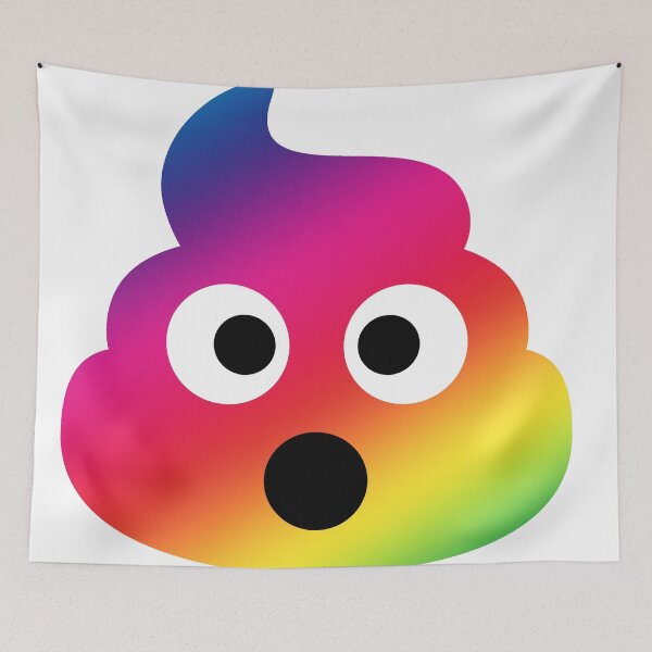 Item preview, Rainbow Shocked Poop designed and sold by Luna Snaps.