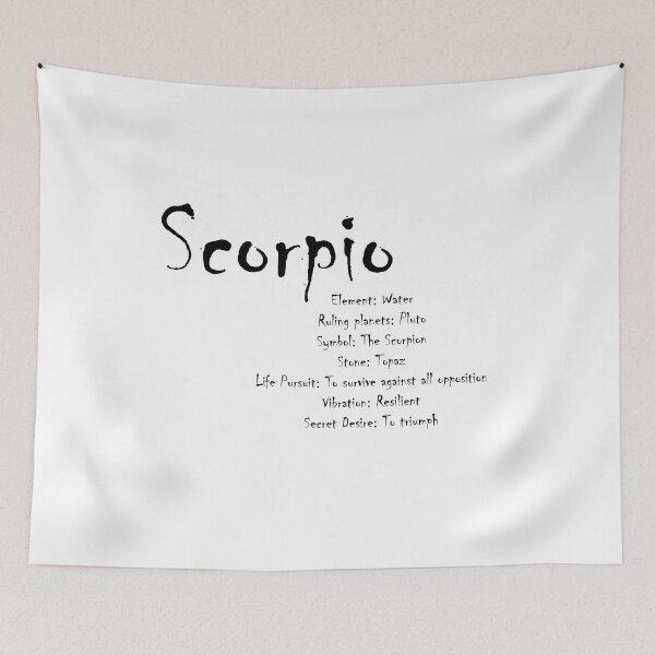 Item preview, Scorpio Traits designed and sold by CrankyOldDude.