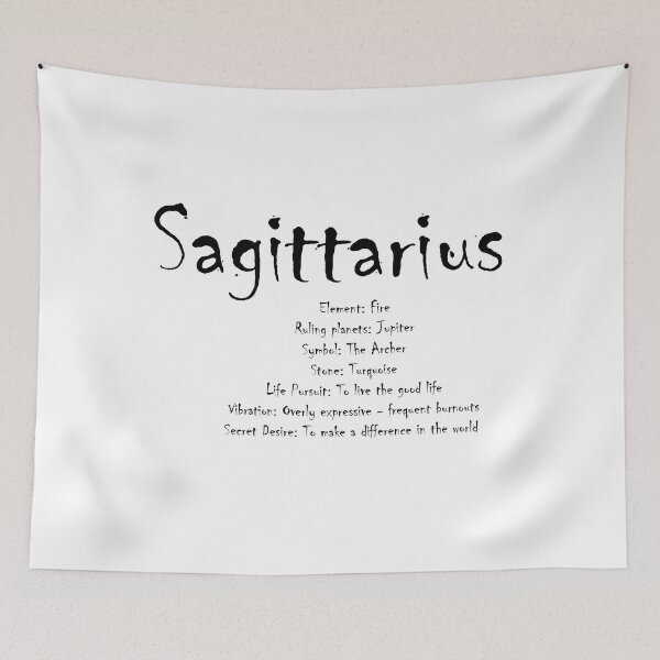 Item preview, Sagittarius Traits designed and sold by CrankyOldDude.