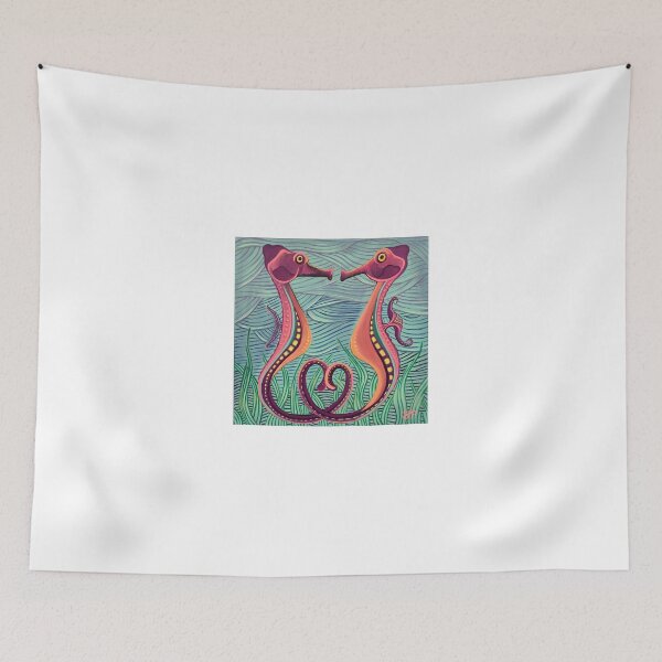 Item preview, Seahorse Lovers designed and sold by SarahMPowell.