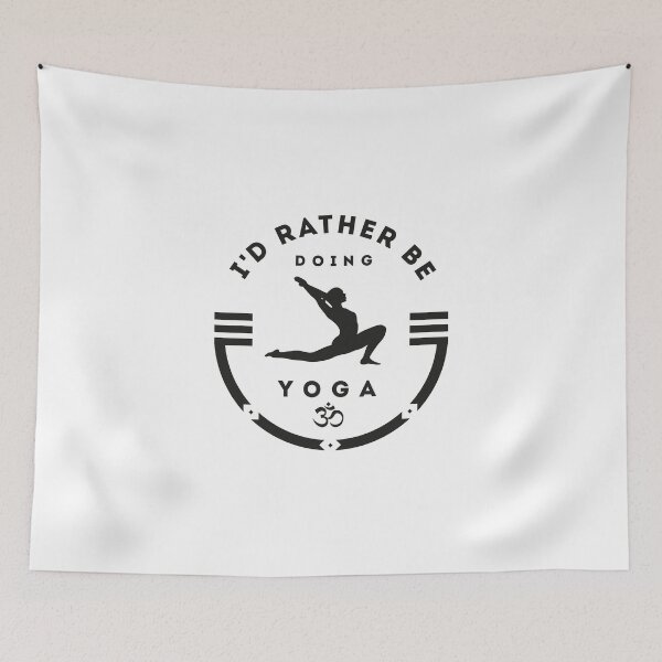 Item preview, I'd rather be doing Yoga designed and sold by nektarinchen.