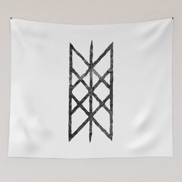 Item preview, Web of Wyrd - Black Rune designed and sold by GrizzlyGaz.