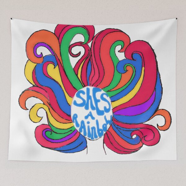 Item preview, She's a Rainbow designed and sold by vinyl-vision.
