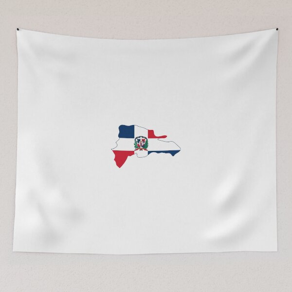 Item preview, Flag Map of the Dominican Republic  designed and sold by abbeyz71.