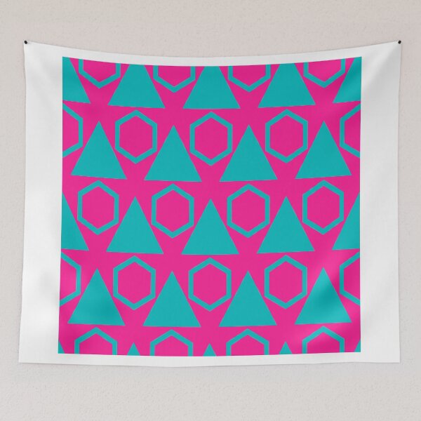 Item preview, Triangles and honeycombs pattern designed and sold by lalylaura.