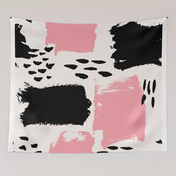 Item preview, Black and Pink Abstract designed and sold by IVETA ANGELOVA.
