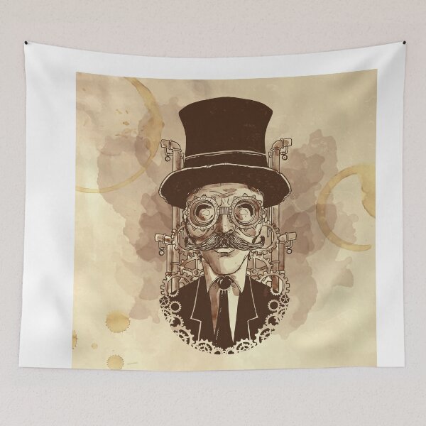 Aperçu de l'œuvre Steampunk Mustache créée et vendue par fabianocampos.