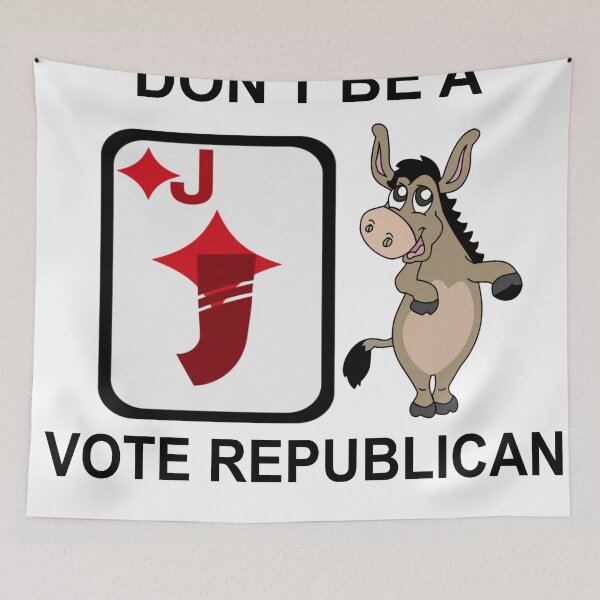 Item preview, DON'T BE A JACKASS - VOTE REPUBLICAN designed and sold by CalliopeSt.