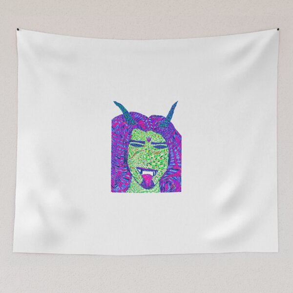 Item preview, Psychedelic Demon designed and sold by Vinesh Chandrakant.