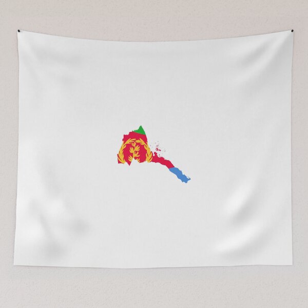 Item preview, Flag Map of Eritrea  designed and sold by abbeyz71.