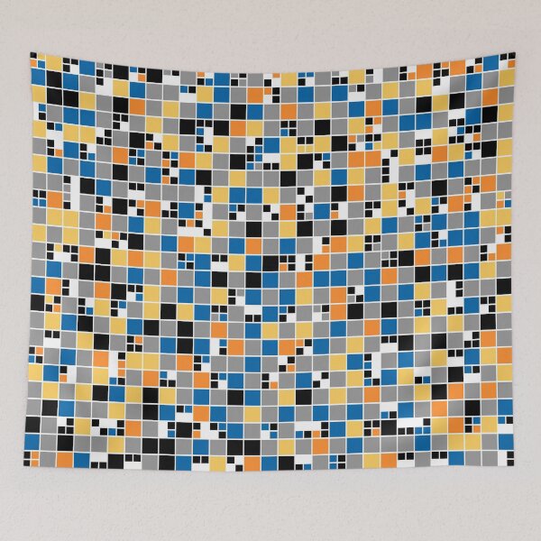 Item preview, Abstract Square - Seashore Dawn designed and sold by BadChicken.