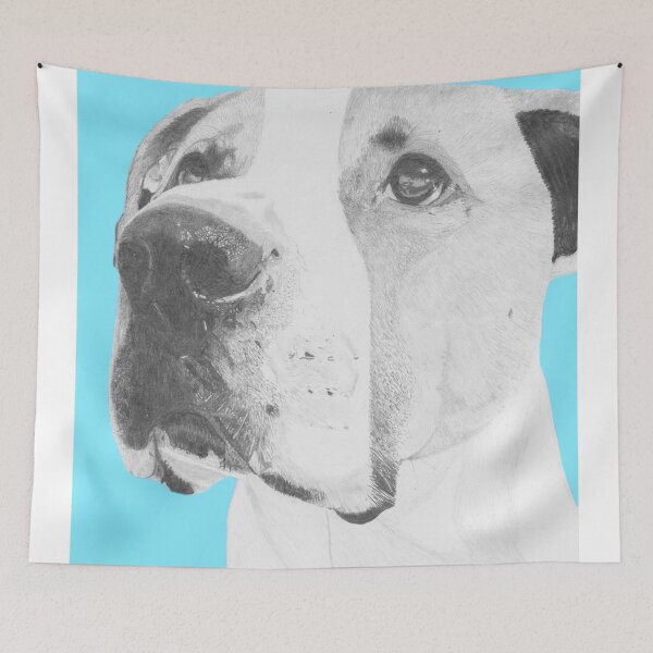Item preview, American Bulldog crossbreed in blue designed and sold by DavidASmith.