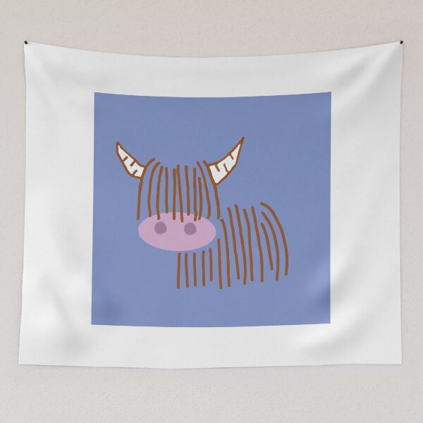 Item preview, Highland Cow Purple designed and sold by heapsyj.