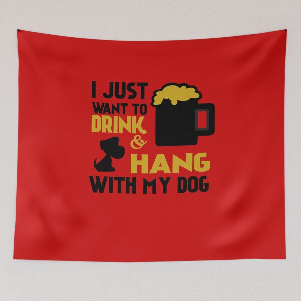 Item preview, BEER AND MY DOG designed and sold by Nitronus.