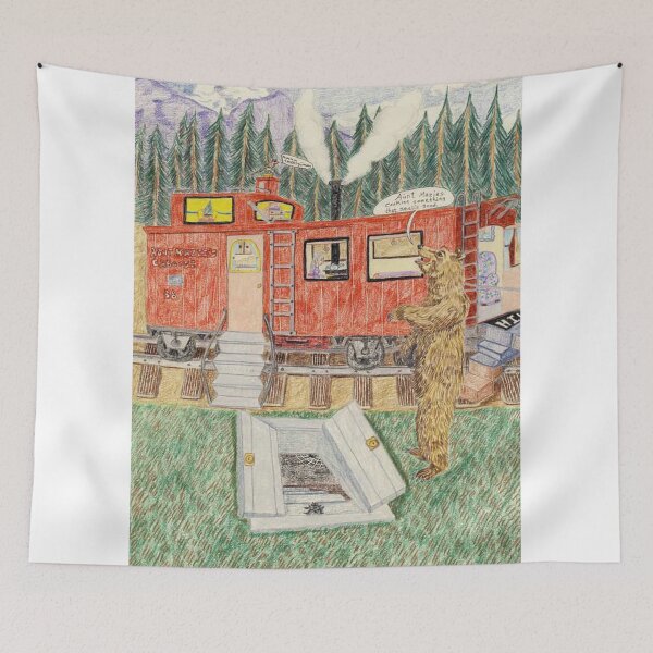 Item preview, Aunt Maizie's Train Caboose designed and sold by pinkyjainpan.