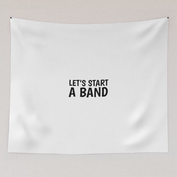 Item preview, Band Music Song Rock Guitar Drums Bass Musician  designed and sold by Sid3walk Art.
