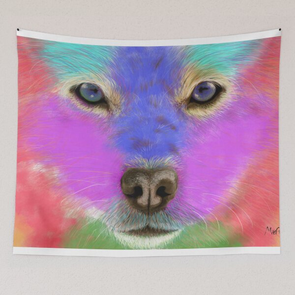 Item preview, Dog Coloful Closeup designed and sold by danielmacgregor.