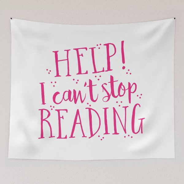 Item preview, HELP! I can't stop READING! designed and sold by jazzydevil.
