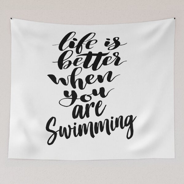 Item preview, Life Is Better When You Are Swimming designed and sold by ProjectX23.
