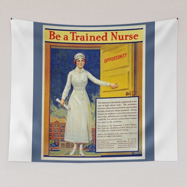 Item preview, Be a trained nurse, restored vintage designed and sold by aapshop.