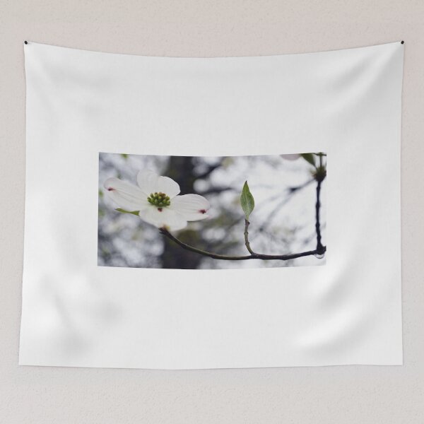 Item preview, Single Dogwood Flower designed and sold by WhiteOak Art Designs.