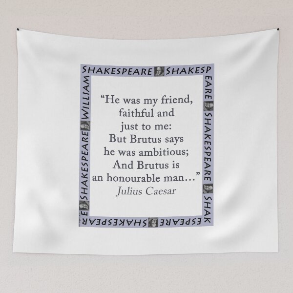 Item preview, He Was My Friend - Shakespeare designed and sold by CrankyOldDude.