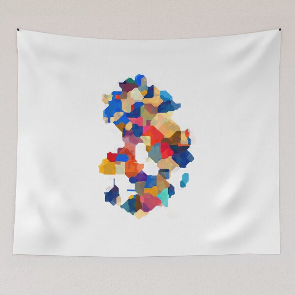 Item preview, Puzzle tiles colorful designed and sold by Roswitha Lorz.