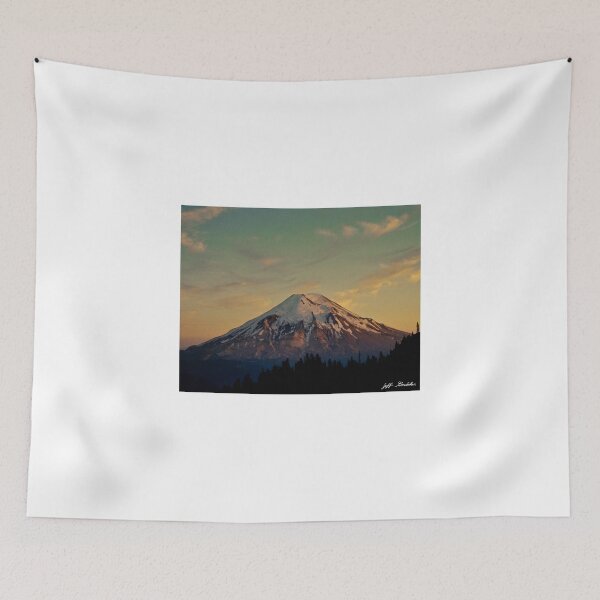 Item preview, Mount Saint Helens at Sunset Before the Eruption designed and sold by Jeff Goulden Photography.