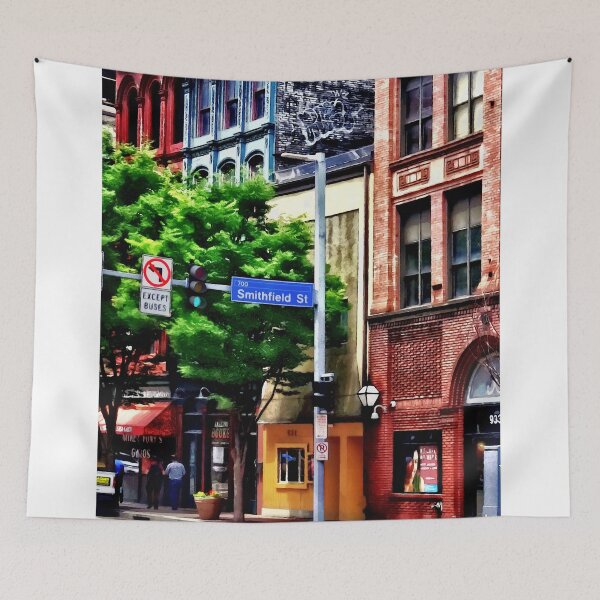 Item preview, Pittsburgh PA - Liberty Ave and Smithfield Street designed and sold by Susan Savad.